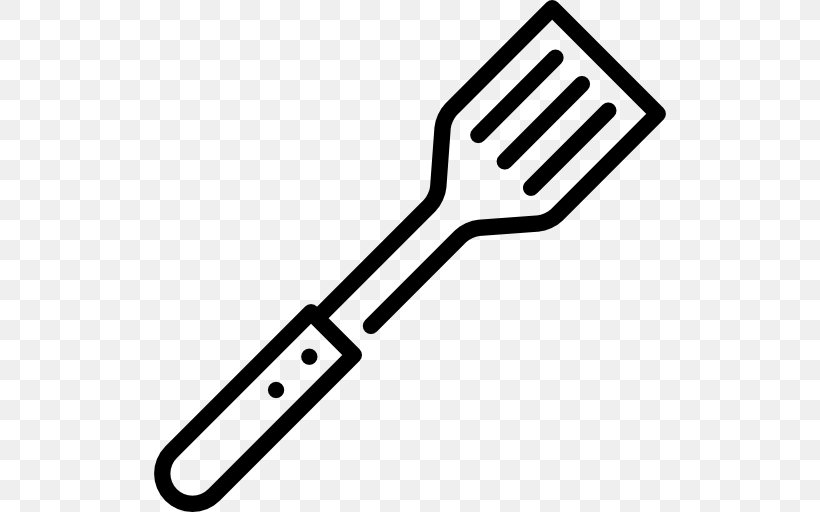 Barbecue Spatula Kitchen Utensil Tool, PNG, 512x512px, Barbecue, Black And White, Cutlery, Fork, Grilling Download Free