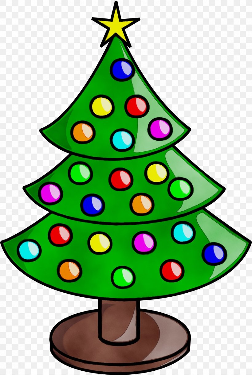 Christmas Tree Watercolor, PNG, 1289x1920px, Watercolor, Christmas, Christmas Day, Christmas Decoration, Christmas Eve Download Free