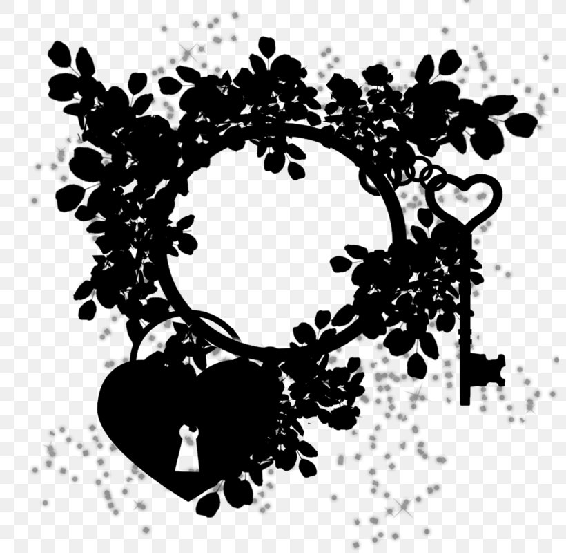 Graphic Heart, PNG, 800x800px, Computer, Blackandwhite, Branching, Heart, Plant Download Free