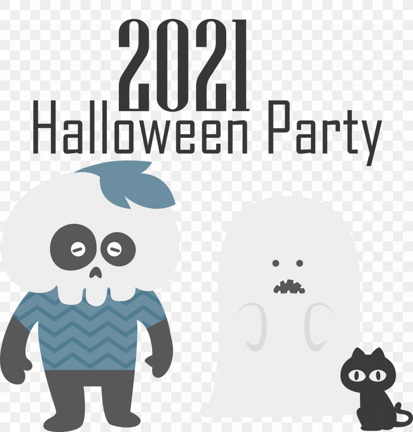 Halloween Party 2021 Halloween, PNG, 2863x3000px, Halloween Party, Behavior, Cartoon, Human, Logo Download Free