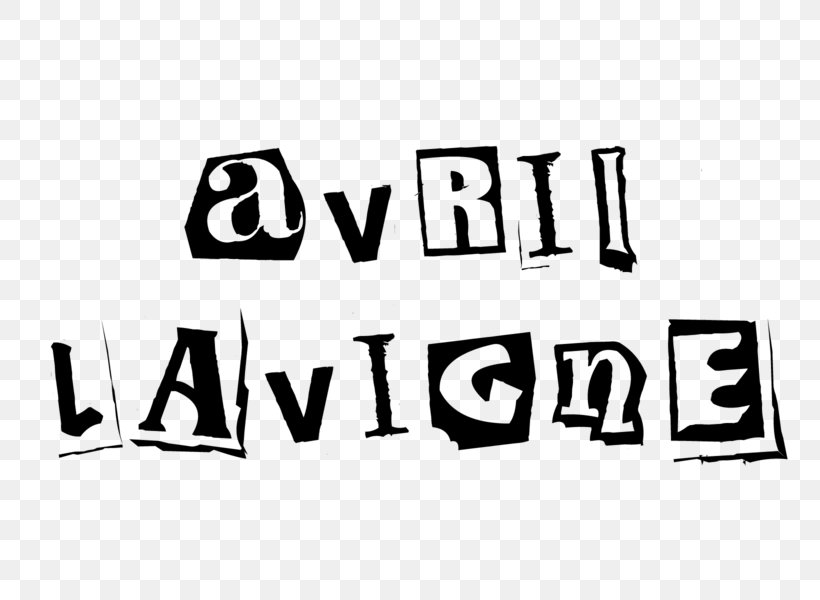 Logo Avril Lavigne Smile Font, PNG, 800x600px, Logo, Area, Avril Lavigne, Black, Black And White Download Free