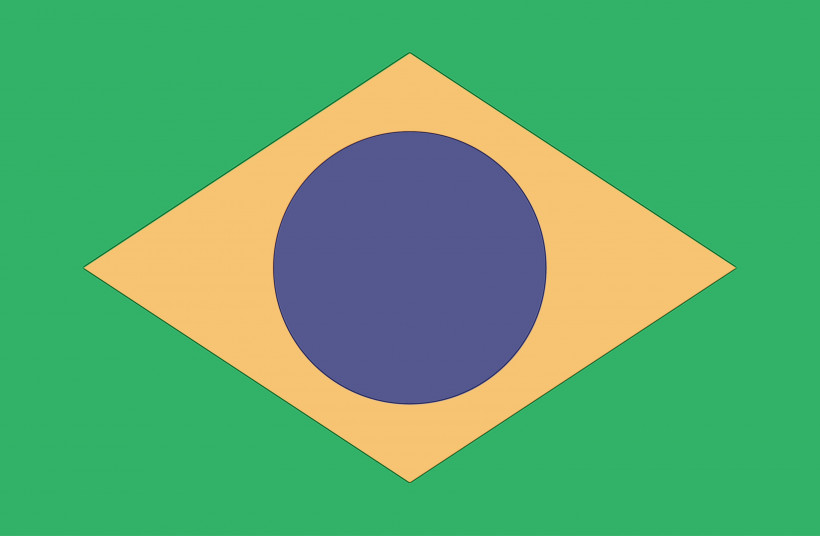 Logo Flag Of Brazil Green Angle Brazil, PNG, 3000x1962px, Watercolor, Angle, Brazil, Circle, Flag Download Free