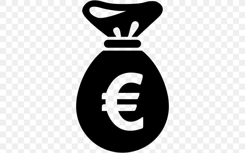 Money Bank Euro Sign Service Finance, PNG, 512x512px, Money, Accounting, Bank, Black And White, Currency Download Free