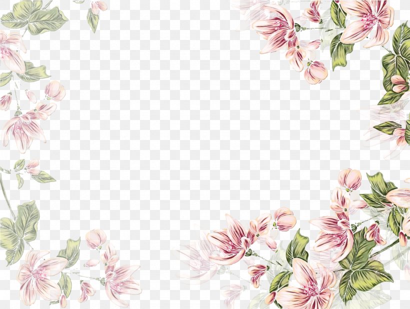 Cherry Blossom Background, PNG, 1431x1080px, Floral Design, Cherries, Cherry Blossom, Color, Flower Download Free