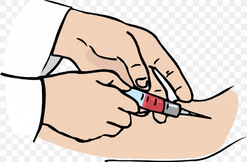 Drawing Blood Test Clip Art, PNG, 2341x1539px, Watercolor, Cartoon