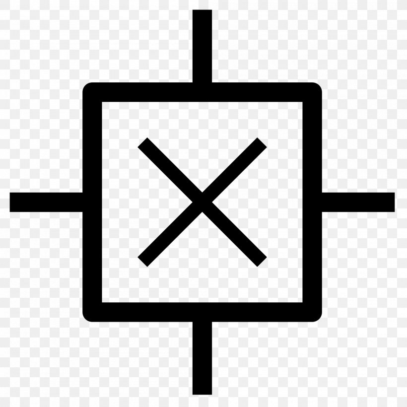 Hall Effect Sensor Electronic Symbol Current Sensor, PNG, 2000x2000px, Hall Effect Sensor, Area, Black, Black And White, Current Sensor Download Free