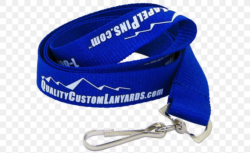 Lanyard Printing Leash Textile Wristband, PNG, 600x503px, Lanyard, Badge, Blue, Brand, Clothing Accessories Download Free