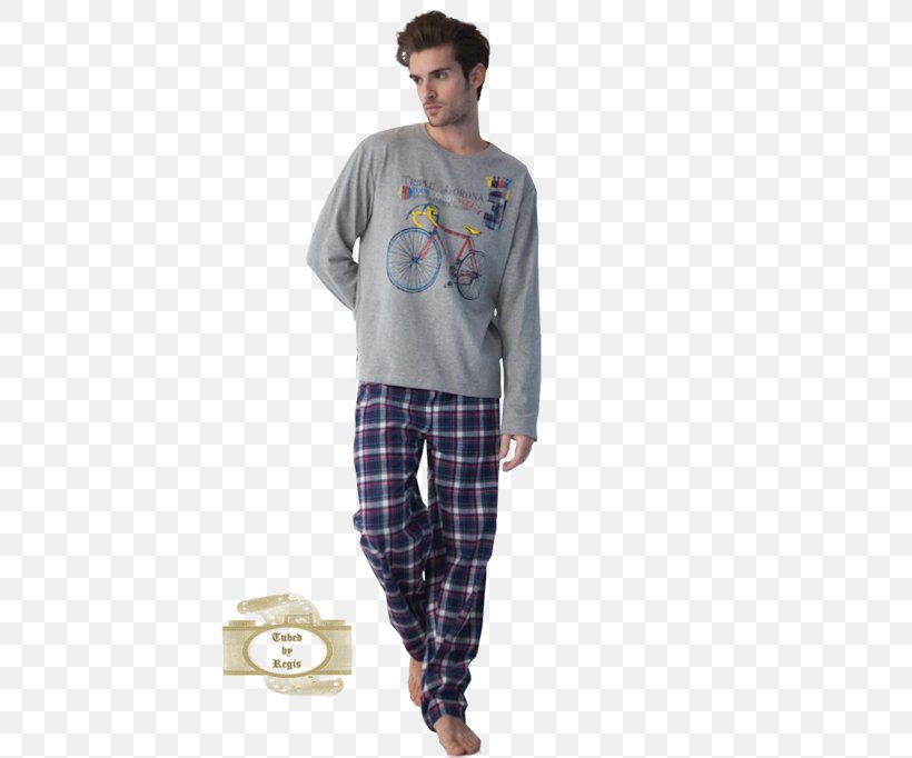 Pajamas Tartan T-shirt Sleeve Jeans, PNG, 512x682px, Pajamas, Clothing, Jeans, Nightwear, Plaid Download Free