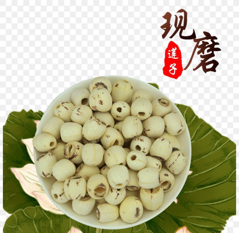 Lotus Seed Nelumbo Nucifera Vegetarian Cuisine Food, PNG, 800x800px, Lotus Seed, Agaricus Subrufescens, Boletus Edulis, Caterpillar Fungus, Commodity Download Free
