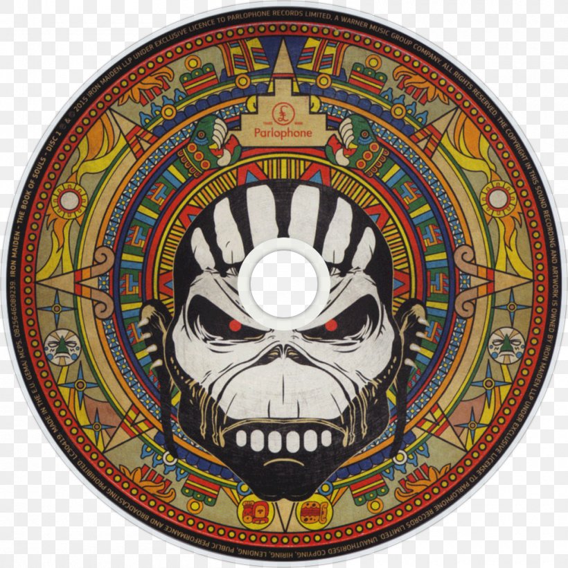 The Book Of Souls World Tour Iron Maiden Eddie Album, PNG, 1000x1000px, Watercolor, Cartoon, Flower, Frame, Heart Download Free