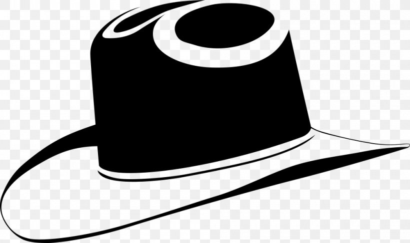 Cowboy Hat Clip Art, PNG, 1000x594px, Hat, Artwork, Baseball Cap, Black, Black And White Download Free