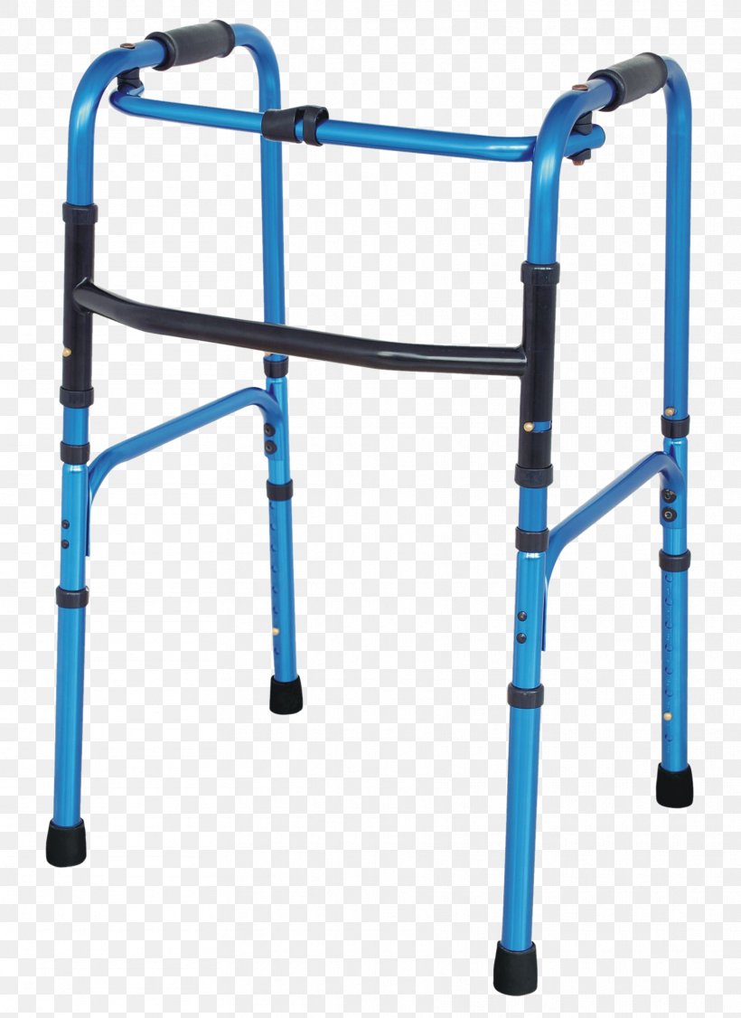 Walker Mobility Aid Walking Stick Rollaattori, PNG, 1715x2357px, Walker, Assistive Cane, Blue, Chair, Crutch Download Free