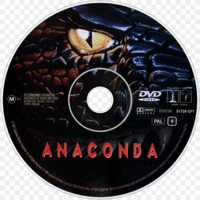YouTube Anaconda Paul Sarone Film, PNG, 1000x1000px, Youtube, Anaconda, Compact Disc, Dvd, Film Download Free