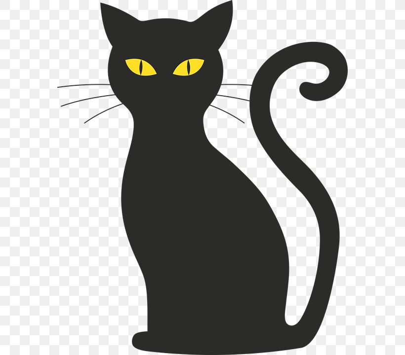 Black Cat Domestic Short-haired Cat Whiskers Kitten, PNG, 588x720px, Black Cat, Black, Carnivoran, Cat, Cat Like Mammal Download Free