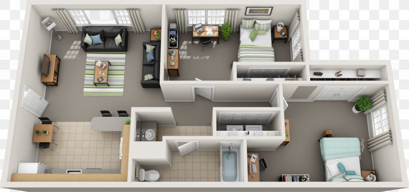 Floor Plan Bedroom House Bathroom Apartment, PNG, 4136x1948px, Floor Plan, Apartment, Bathroom, Beach, Bedroom Download Free