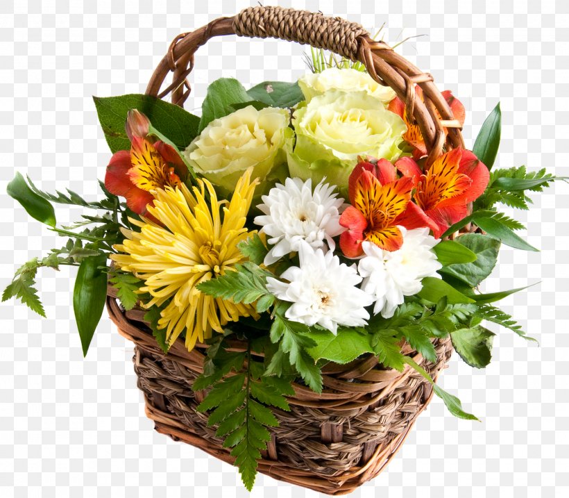 Flower Bouquet Basket Floral Design Cut Flowers, PNG, 1600x1400px, Flower Bouquet, Artificial Flower, Basket, Carnation, Chrysanthemum Download Free