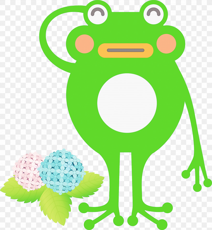 Frogs Toad Green Meter Leaf, PNG, 2765x3000px, Frog, Behavior, Cartoon, Frogs, Green Download Free