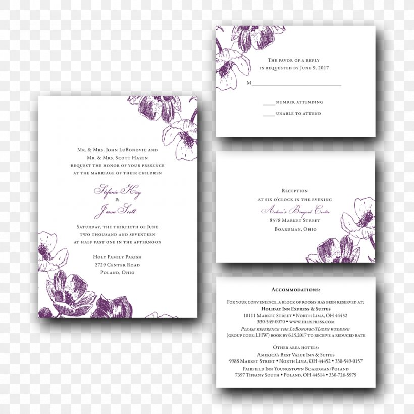 Wedding Invitation Font Convite, PNG, 1000x1000px, Wedding Invitation, Brochure, Convite, Purple, Wedding Download Free