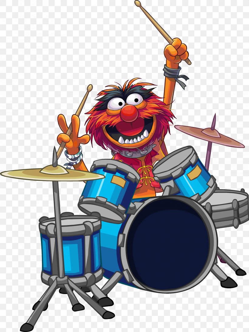 Animal Drummer The Muppets Percussion, PNG, 2272x3031px, Watercolor, Cartoon, Flower, Frame, Heart Download Free