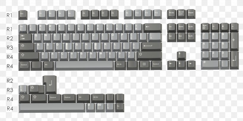 Computer Keyboard Keycap Space Bar Laptop Numeric Keypads, PNG, 2200x1100px, Computer Keyboard, Alps Electric, Cherry, Computer, Computer Component Download Free
