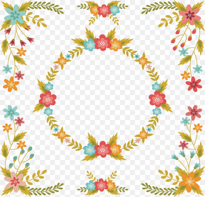 Floral Design Flower Picture Frame, PNG, 3206x3082px, Floral Design, Art, Artworks, Body Jewelry, Branch Download Free