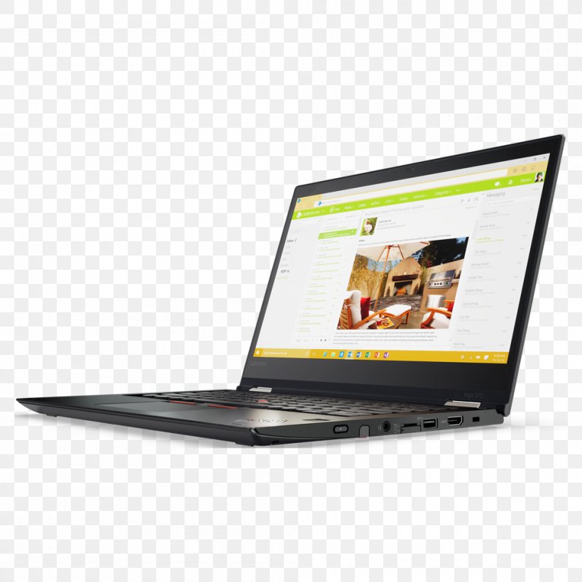 Laptop Lenovo ThinkPad Yoga 370 20J Intel Core I5, PNG, 1000x1000px, 2in1 Pc, Laptop, Brand, Computer, Computer Monitor Accessory Download Free