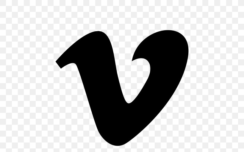 Vimeo Logo Social Media, PNG, 512x512px, Vimeo, Black, Black And White, Heart, Logo Download Free