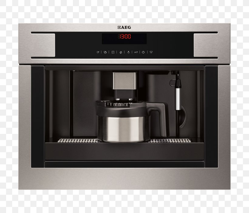 Espresso AEG PE4571-M Coffeemaker Home Appliance, PNG, 700x700px, Espresso, Aeg, Aeg Built In Microwave, Aeg Pe4571m, Coffee Download Free