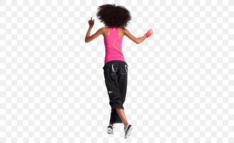 Sportswear Hip-hop Dance Zumba Shoulder, PNG, 500x500px, Sportswear, Abdomen, Arm, Clothing, Dance Download Free