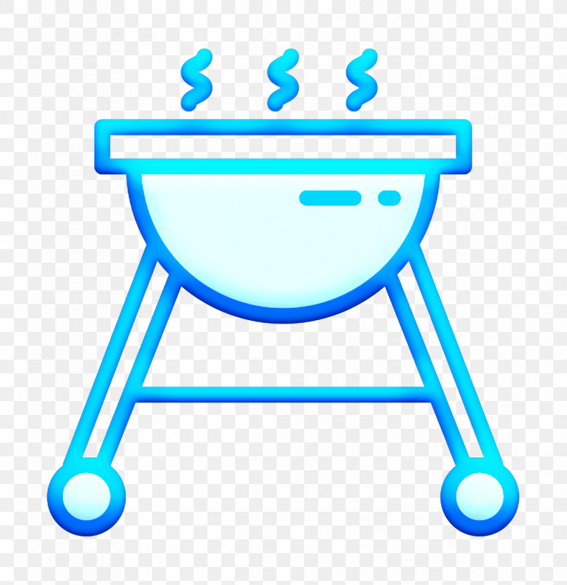 Grill Icon Bbq Icon Camping Outdoor Icon, PNG, 1190x1228px, Grill Icon, Bbq Icon, Blue, Camping Outdoor Icon, Line Download Free