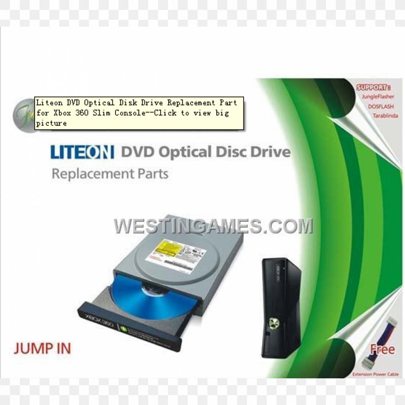 Xbox 360 Optical Drives DVD Lite-On Toshiba, PNG, 1200x1200px, Xbox 360, Brand, Compact Disc, Disk Storage, Dvd Download Free