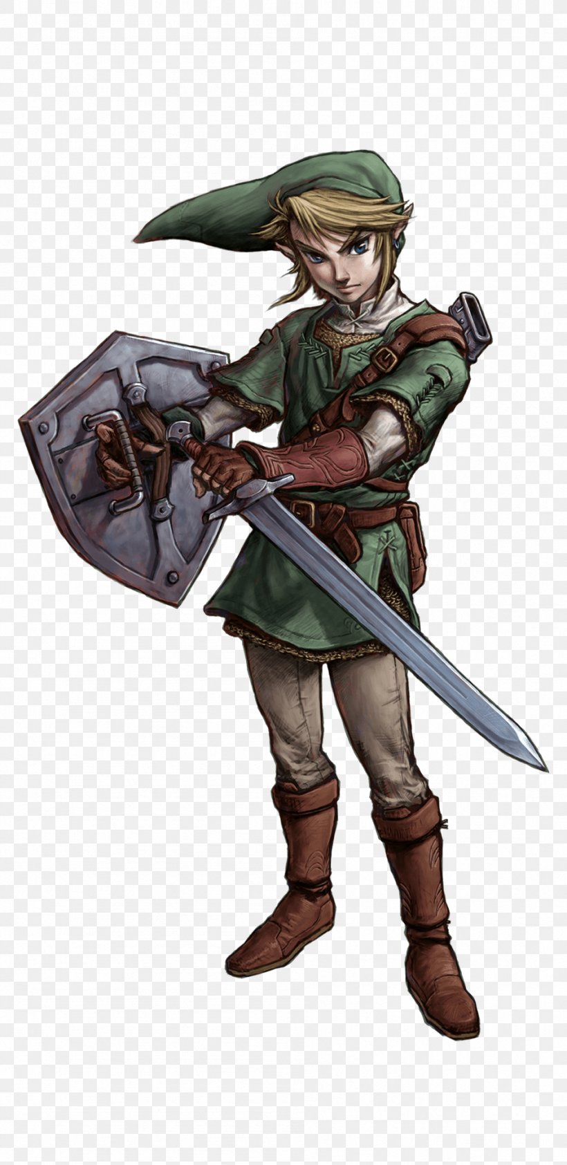 Zelda II: The Adventure Of Link The Legend Of Zelda: Twilight Princess HD The Legend Of Zelda: Breath Of The Wild Ganon, PNG, 949x1951px, Link, Adventurer, Armour, Bowyer, Cold Weapon Download Free