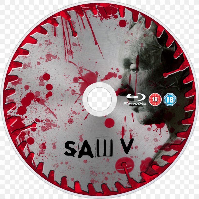 Blu-ray Disc Saw Compact Disc DVD, PNG, 1000x1000px, Bluray Disc, Compact Disc, Dvd, Fan Art, Film Download Free