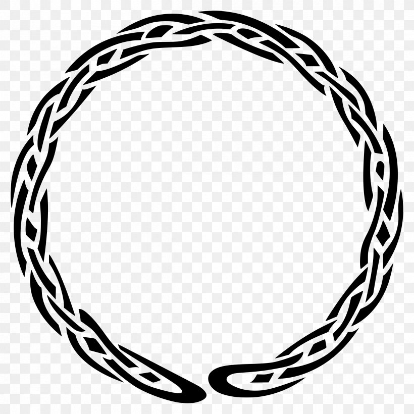 Circle Clip Art, PNG, 2400x2400px, Rim, Black And White, Body Jewellery, Body Jewelry, Bracelet Download Free
