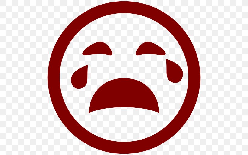 Emoticon Crying, PNG, 512x512px, Emoticon, Area, Avatar, Crying, Facial Expression Download Free