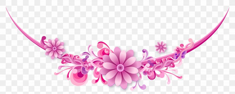 Borders And Frames Vector Graphics Clip Art Decorative Borders, PNG, 5000x2000px, Borders And Frames, Blossom, Decorative Borders, Floral Design, Flower Download Free