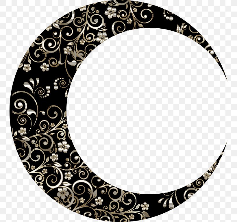 Crescent Clip Art Moon Image, PNG, 756x768px, Crescent, Body Jewelry, Full Moon, Lunar Phase, Moon Download Free