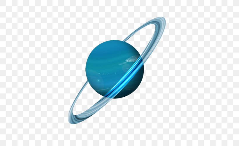 Rings Of Uranus Planet Natural Satellite Solar System, PNG, 500x500px, Uranus, Aqua, Atmosphere, Azure, Blue Download Free