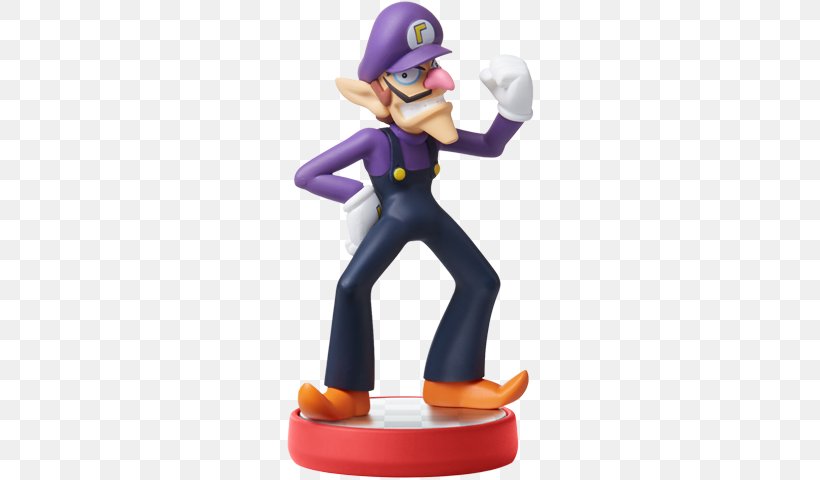 Wii U Nintendo Switch Mario Party Star Rush Amiibo Waluigi, PNG, 640x480px, Wii U, Action Figure, Amiibo, Figurine, Mario Download Free