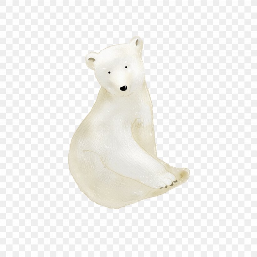 Polar Bear Download, PNG, 3600x3600px, Watercolor, Cartoon, Flower, Frame, Heart Download Free