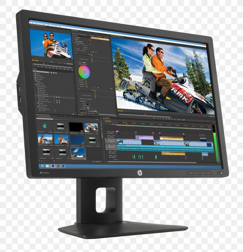 Computer Monitors Hewlett-Packard Liquid-crystal Display IPS Panel LED-backlit LCD, PNG, 3456x3576px, Computer Monitors, Backlight, Computer, Computer Monitor, Computer Monitor Accessory Download Free