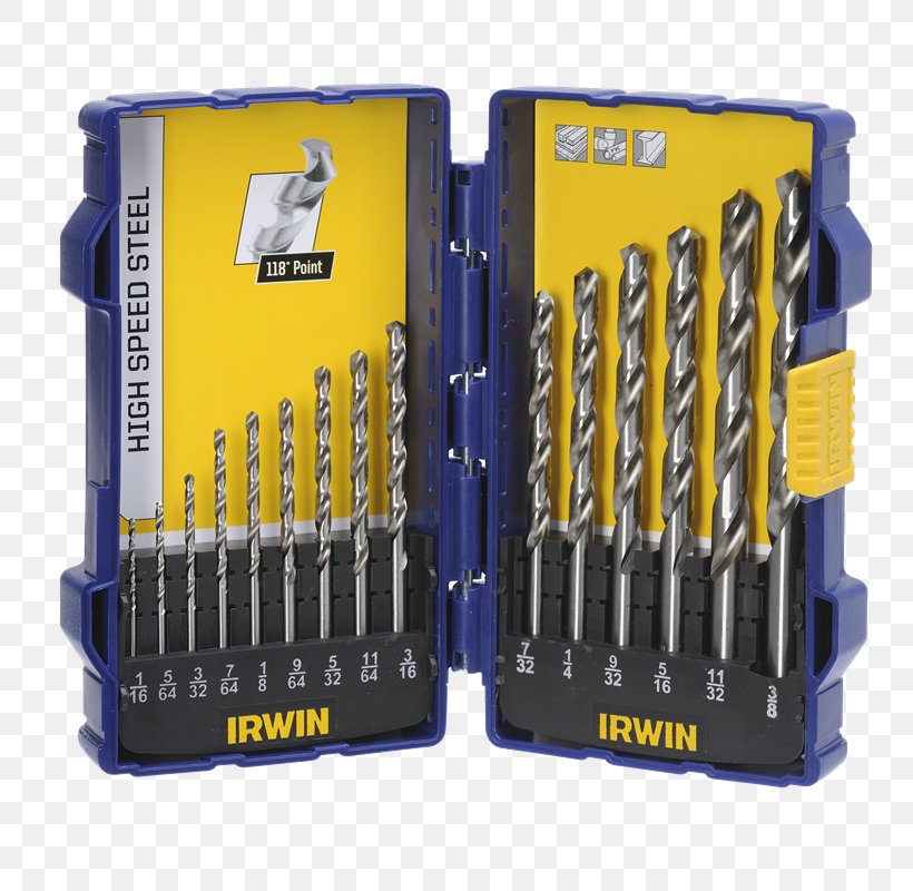 Irwin Industrial Tools High-speed Steel Drill Bit, PNG, 800x800px, Tool, Augers, Black Oxide, Carpenter, Drill Bit Download Free