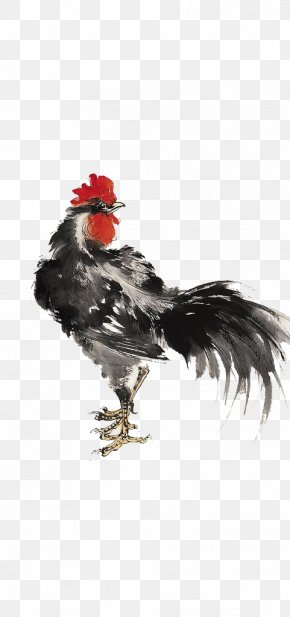 Hand-painted Big Cock - Metropolitan Museum Of Art China Chinese Art Chinese Painting PNG