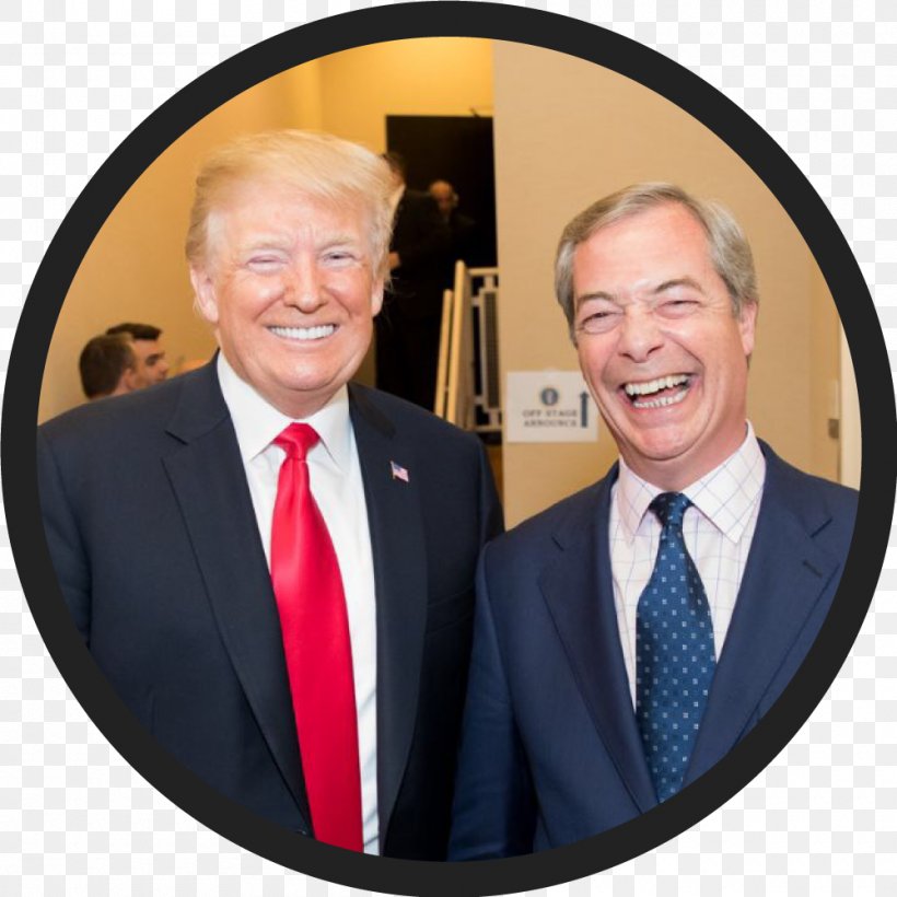 Nigel Farage Donald Trump United Kingdom United States Of America Brexit, PNG, 1000x1000px, Nigel Farage, Boris Johnson, Brexit, Business, David Cameron Download Free