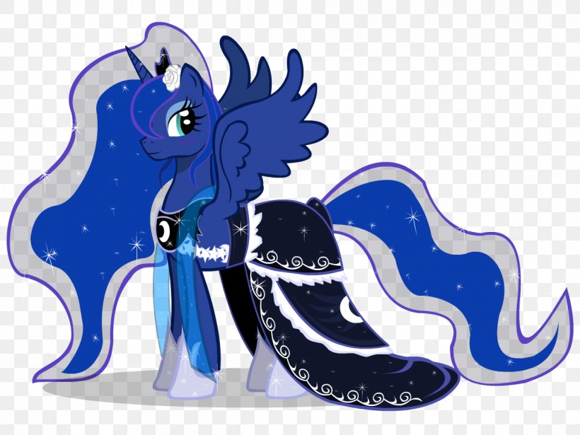 Princess Luna Dress Sunset Shimmer Pony Clothing, PNG, 1200x900px, Princess Luna, Animal Figure, Blue, Clothing, Cobalt Blue Download Free