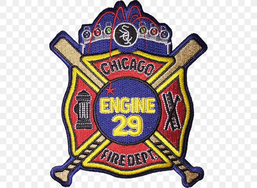 The Chicago Fire Department Guaranteed Rate Field Chicago White Sox, PNG, 506x600px, Chicago Fire Department, Badge, Brand, Chicago, Chicago Fire Download Free