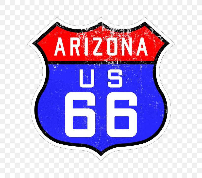 U.S. Route 66 In Arizona T-shirt U.S. Route 66 In Arizona Zazzle, PNG, 617x720px, Us Route 66, Area, Arizona, Blue, Brand Download Free