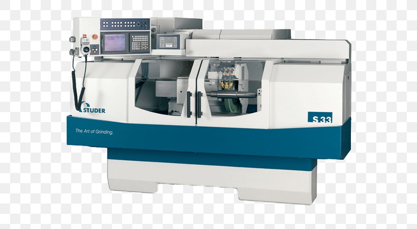 Cylindrical Grinder Fritz Studer AG Hrotová Bruska Grinding Machine, PNG, 640x450px, Cylindrical Grinder, Computer Numerical Control, Factory, Fritz Studer Ag, Grinding Download Free