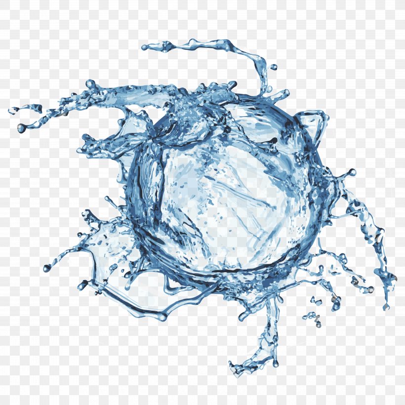 Drop Water Bubble, PNG, 5000x5000px, Drop, Blue, Bubble, Color, Coreldraw Download Free