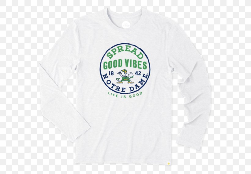 Long-sleeved T-shirt University Of Notre Dame Bluza, PNG, 570x570px, Tshirt, Active Shirt, Bluza, Brand, Clothing Download Free
